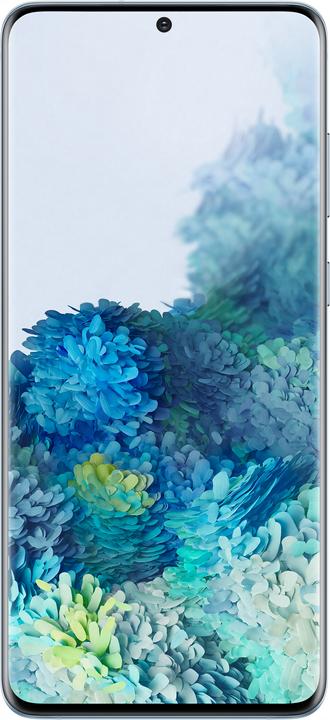 Actual product image Samsung Galaxy S20+ (128 GB, Cloud Blue, 6.70", Hybrid Dual SIM + eSIM, 64 Mpx, 4G)