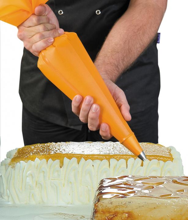 Immagine prodotto Ibili Sacco à poche arancione da 55 cm Perfetto per qualsiasi tipo di torta o crostata (Borsa a tracolla)