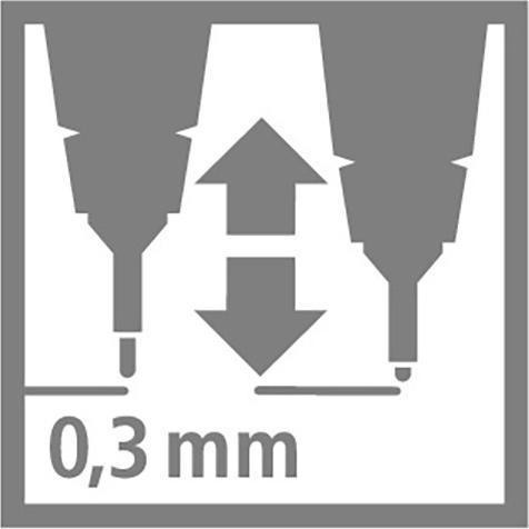 Image du produit STABILO SENSOR F Finliner avec taille-crayon à ressort (Turquoise, 1 x)
