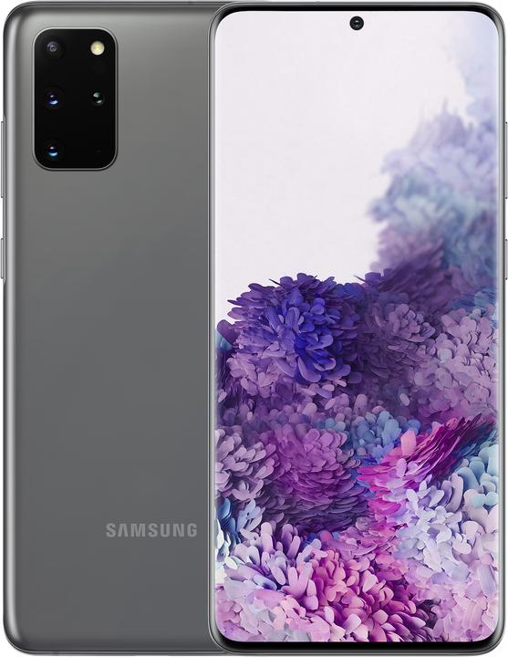Actual product image Samsung Galaxy S20+ 5G (128 GB, Cosmic Gray, 6.70", Hybrid Dual SIM + eSIM, 64 Mpx, 5G)