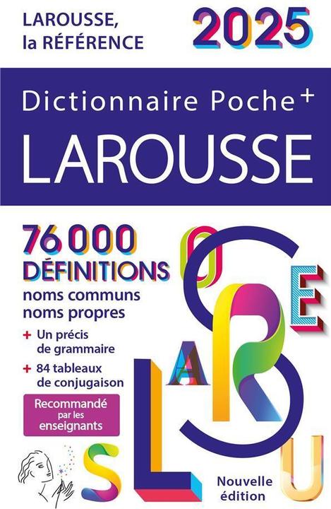 Produktbild Dictionnaire Larousse poche + 2025 (Französisch, Collectif, 2024)