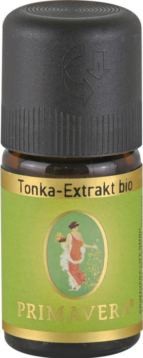 Actual product image Primavera Tonka extract organic essential oil