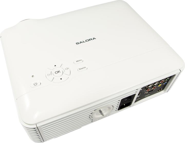 Actual product image Salora 58BHD2500 2500ANSI lumens LED WXGA (1280x800) Portable projector Wit beamer/projector (WXGA, 206 lm)