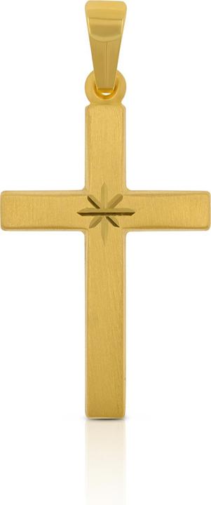 Muau Kreuz (750/18K Gelbgold)
