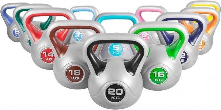 Image du produit Gorilla Sports Kettlebell Stylish (2 x 8 kg, 2 x 6 kg, 2 x 3 kg)