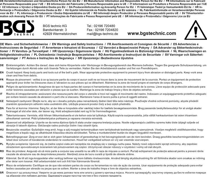 Produktbild BGS Zahnriemen-Spannungsprüfer