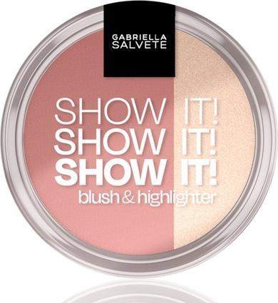 Actual product image Gabriella Salvete Show It! Blush & Highlighter 9 g 02 (02)