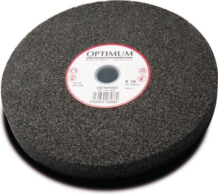 Produktbild Optimum Normalkorund-Schleifscheibe Ø 300 x 35 Ø 30 mm, K36, Härte M (K 36)