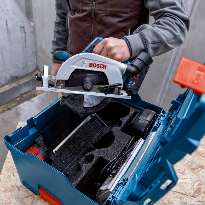 Actual product image Bosch Professional BOSC Battery Hand Circular Saw