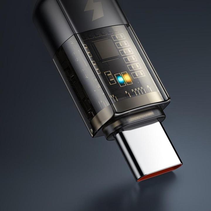 Actual product image Mcdodo CA-2840 USB-C to USB-C cable, PD 100W, 1.2m (black) (1.20 m, USB 3.2 Gen 1, 100 W)