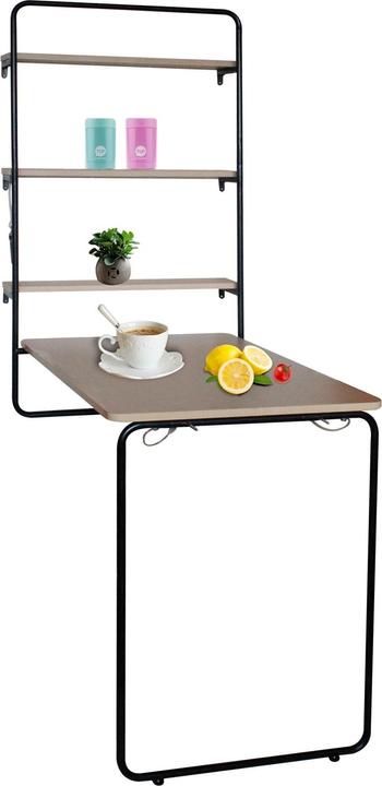 Actual product image HTI-Living Wall-mounted folding table 3 in 1 Cora