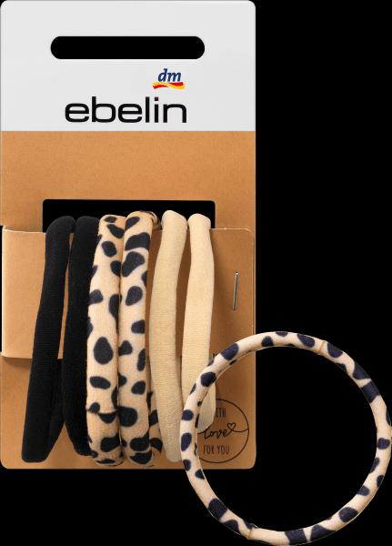 Produktbild dm ebelin Ebelin, Haarbänder, Leo -Look, 6 Stücke (Haargummi)