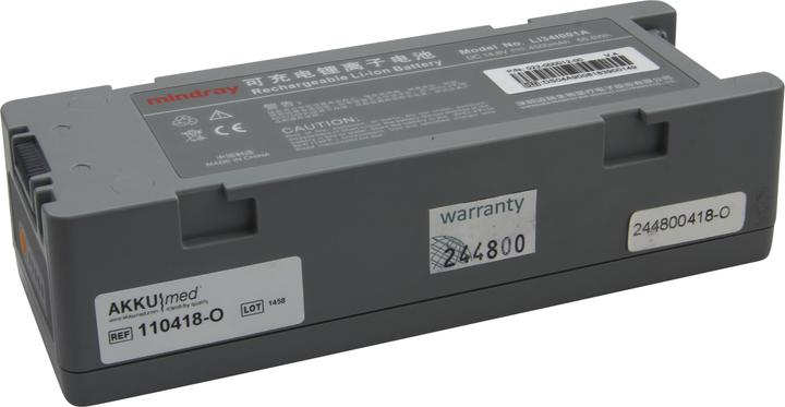 Actual product image AccuCell Datascope Mindray BeneHeart D6 Defibrillator Battery - Type 022-000012-00 (1 pcs., Device specific, 4500 mAh)