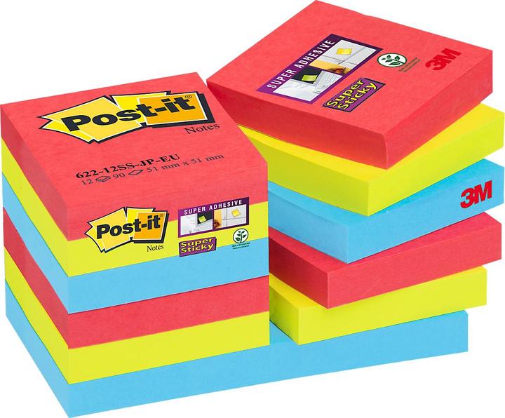 Produktbild Post-it Super Sticky Bora Bora Notes (51 x 51 mm)