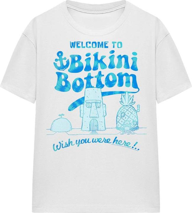 Spongebob Squarepants Bikini Bottom Welcome TShirt (XXL)