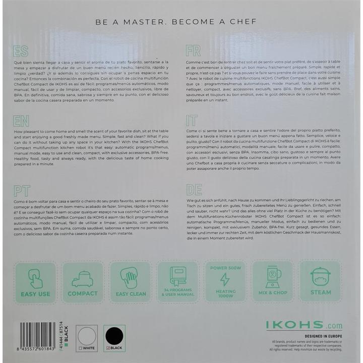 Actual product image Ikohs Chefbot Compact (500 W)