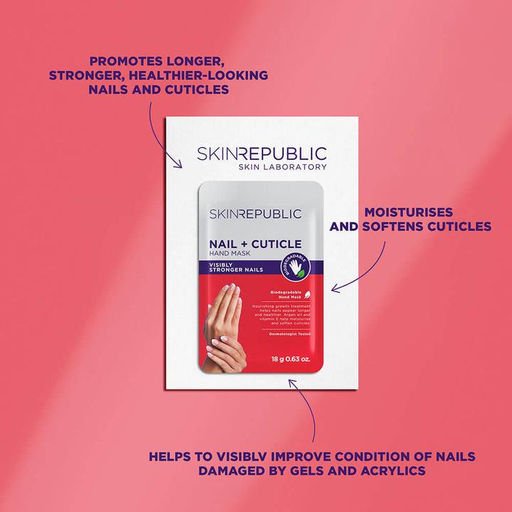 Actual product image Skin Republic Nail + Cuticle Hand Mask