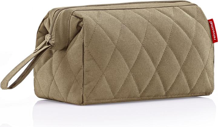Actual product image reisenthel Necessaire Travelcosmetic Rhombus Olive (4 l)