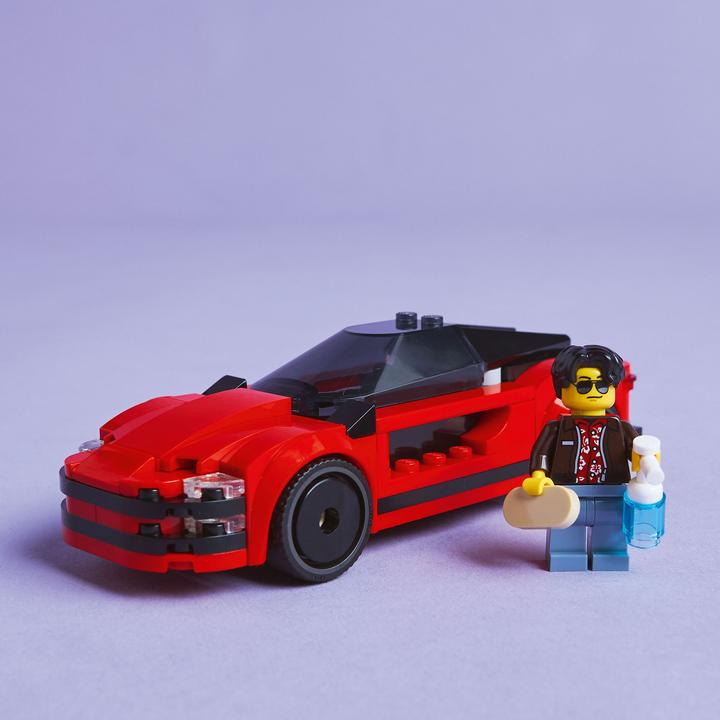 Actual product image LEGO Roter Sportwagen (60448, LEGO City)
