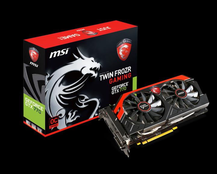 Produktbild MSI GeForce GTX 770 TWIN FROZR GAMING (2 GB)
