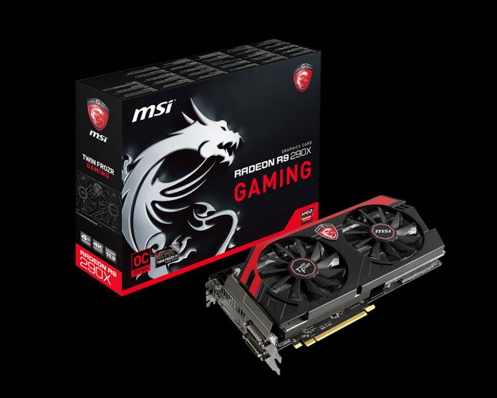 Image du produit MSI Radeon R9 290X GAMING 4G (4 Go)