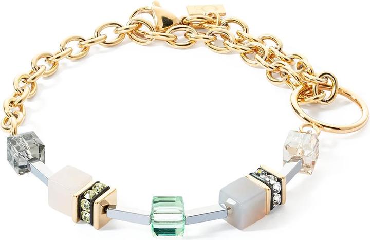 Coeur de Lion GeoCube Iconic Boho Armband (24.50 cm, Edelstahl)