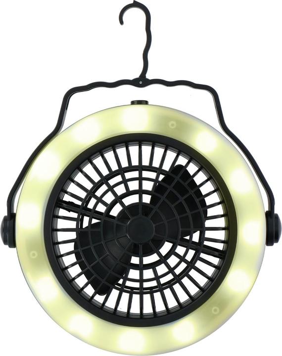 Grundig Lampe de camping avec ventilateur