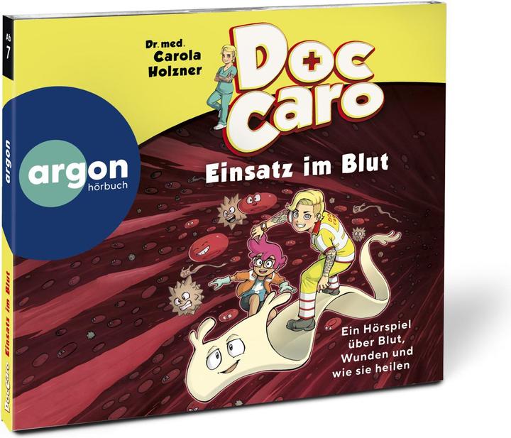 Actual product image Doc Caro - Einsatz im Blut (radio play about blood, wounds, ) (Carola Holzner, German)