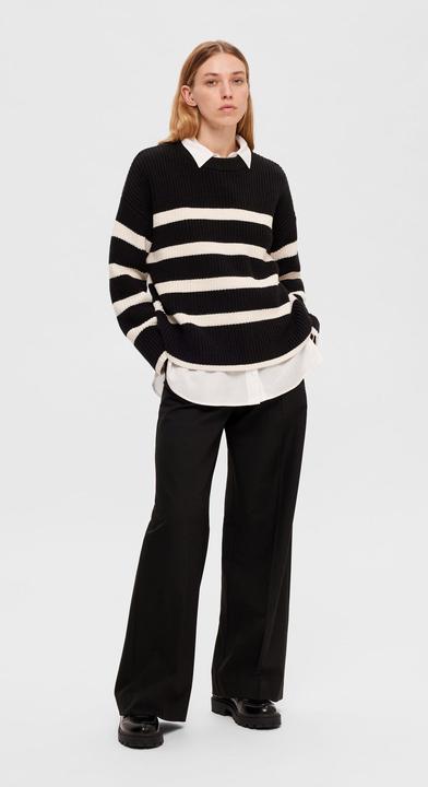 Actual product image Selected Femme Striped knit jumper (XS)