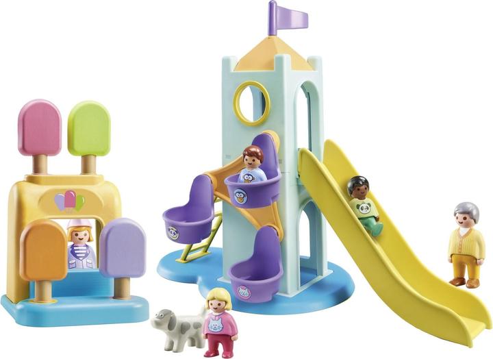 Produktbild Playmobil Erlebnisturm mit Eisstand (71326, Playmobil 1.2.3)