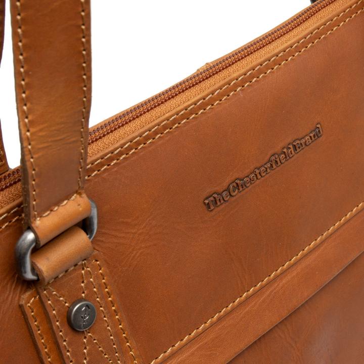 Immagine prodotto The Chesterfield Brand Borsa a tracolla Branson in pelle con scomparto per laptop da 37 cm