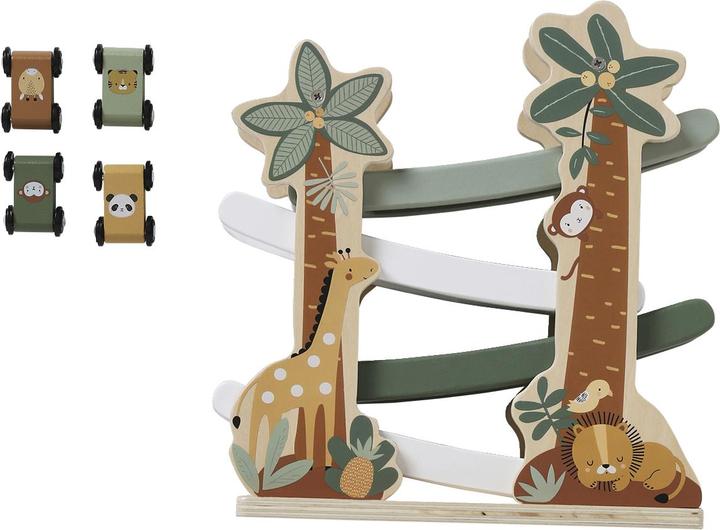 Actual product image Vertbaudet Animal ball track made of wood FSC