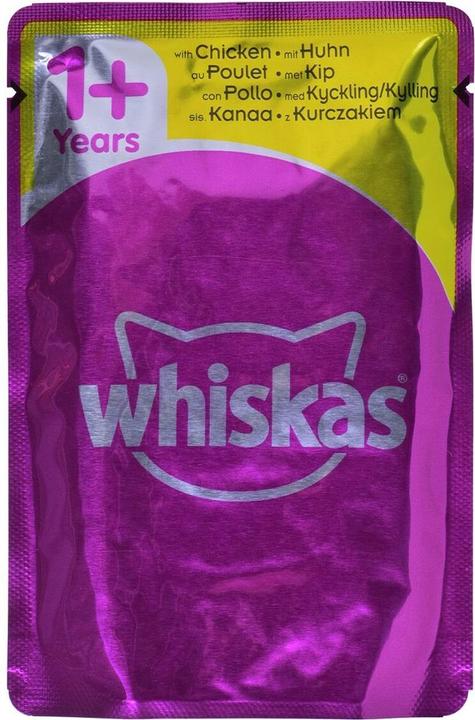 Actual product image Whiskas saszetki z drobiem dla kota 80x85g (Senior, 1 pcs., 6800 g)