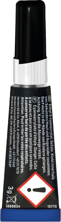 Produktbild Pattex Sekundenkleber Ultra Gel Mini Trio (1 g)