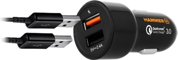 Produktbild Hammer 30W, 2x USB-Ports, Pump Express Technologie