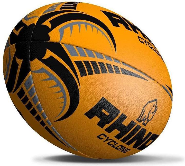 Actual product image Rugby ball Cyclone plastic rubber