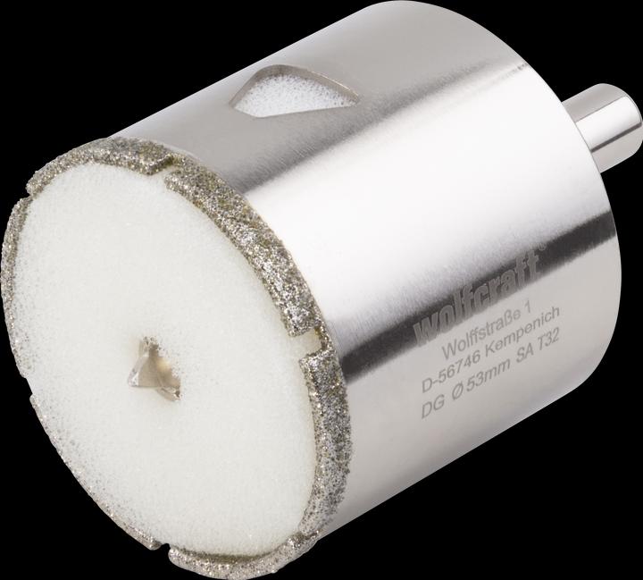 Immagine prodotto wolfcraft Sega a tazza diamantata Ceramica Ø 53 mm (53 millimetri)