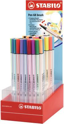 Actual product image STABILO Fibre Pen 68 Brush S (80 colours assorted, 1 x)