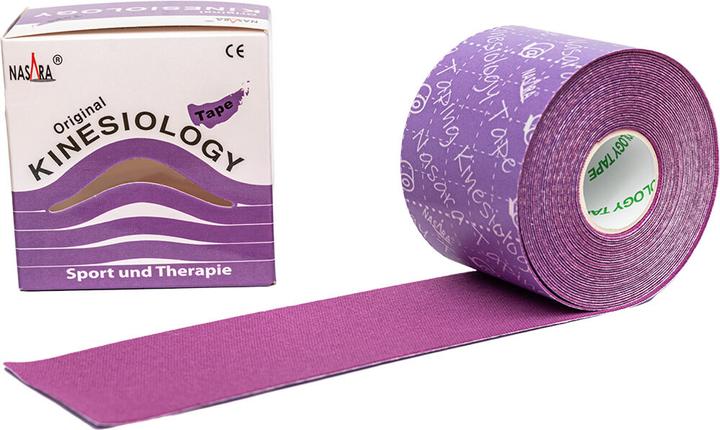 Actual product image Nasara Kinesiology tape 5cmx5m (5 m)