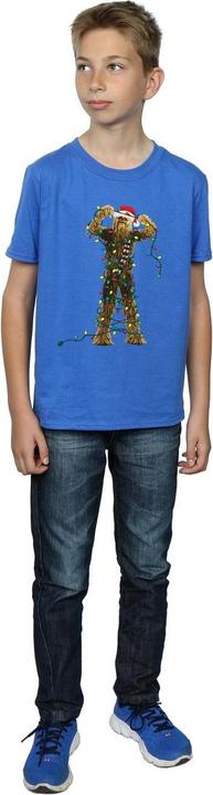 Image du produit Star Wars - T-shirt CHEWBACCA CHRISTMAS LIGHTS - Garçon (140, 146)