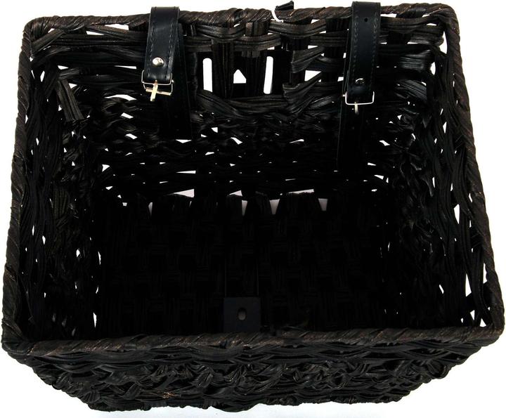 Actual product image Volare Practical woven bike basket for children's bikes - Comfortable and stylish storage on bike tours.