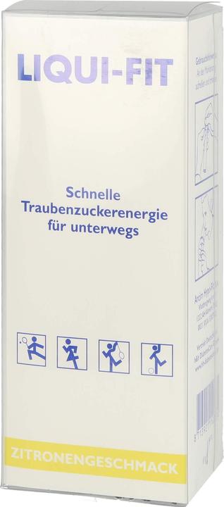 Produktbild Liqui-fit Traubenzuckerenergie Beutel Zitronengeschmack, 12 St. Beutel (12 Stück, Beutel)
