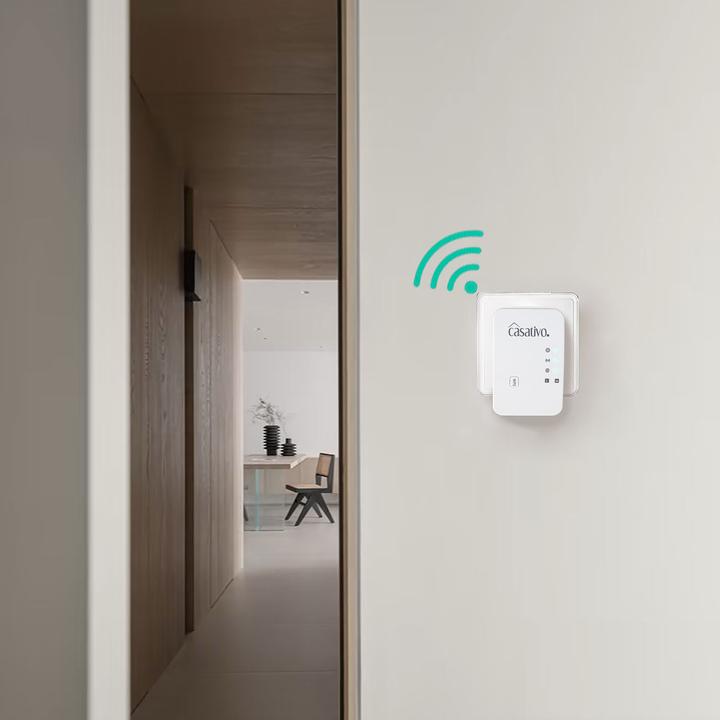 Produktbild Casativo 2er-Set Mini-WLAN-Repeater mit WPS-Funktion, 300 Mbit/s, LAN-Anschluss & 2,4 GHz (300 Mbit/s)