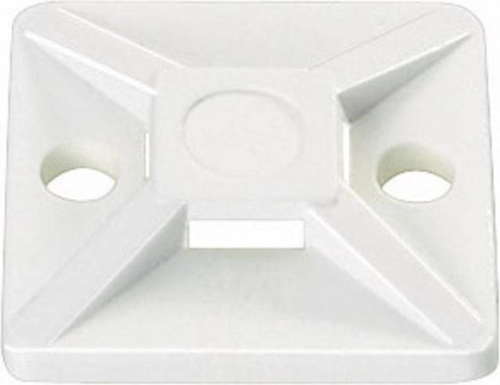 Actual product image HellermannTyton Mounting base (Fixing loops, 19 mm, 100 pcs.)