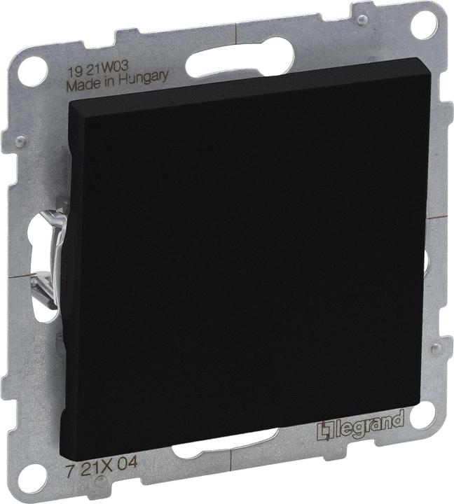 Actual product image Legrand One-Way Switch Auto Terminals Black