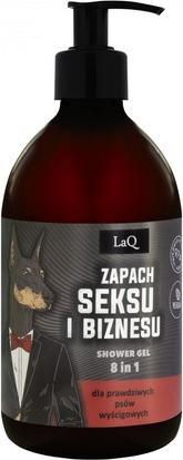 Actual product image LaQ Laqdoberman Exclusive Black Matte Shower Gel 8 In 1 500ml (500 ml)