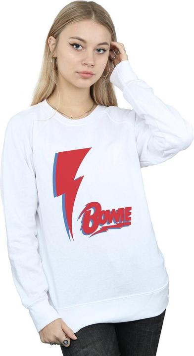 Produktbild David Bowie Red Bolt Sweatshirt (L)