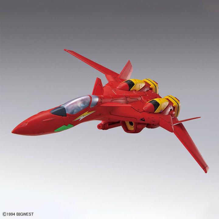 Image du produit Bandai MACROSS -HG 1/100 VF-19 Custom Fire Valkyrie w/ sound Boost -Model Kit