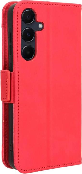 Produktbild Cover-Discount Galaxy A55 - Etui mit vielen Kartenfächer rot (Samsung Galaxy A55)