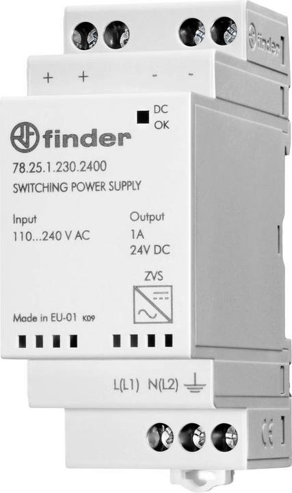 Produktbild Finder Netzteil DIN Serie 78, 25 W, 24 V